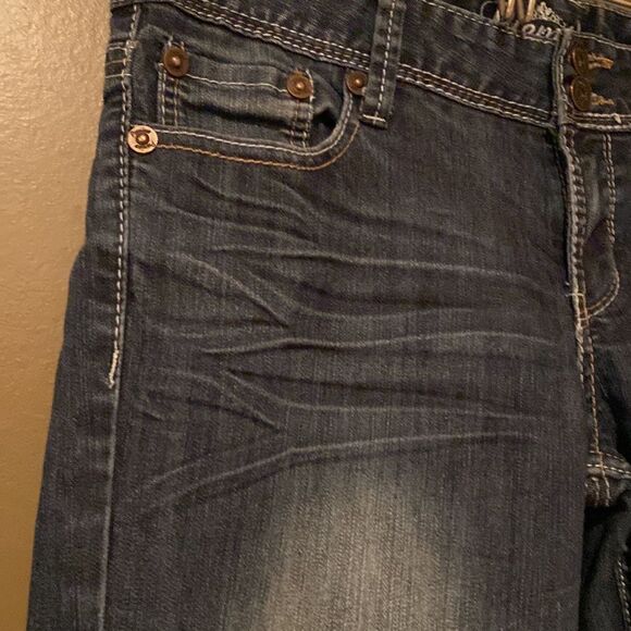 Premiere Jeans Trousers Size 9/10 Wide Leg - Picture 3 of 11